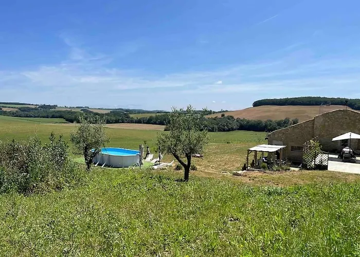 Superbe Mas Ancien, Renove A Neuf. Vue Imprenable Bonas