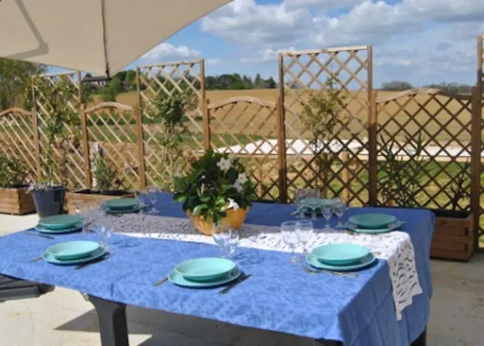 度假居 Superbe Mas Ancien, Renove A Neuf. Vue Imprenable